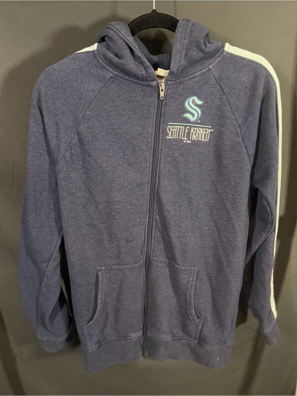 Official NHL Seattle Kraken Women’s Zip Up Sweatshirt
